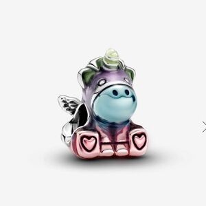 Pandora Colourful Rainbow Bruno the Unicorn Charm